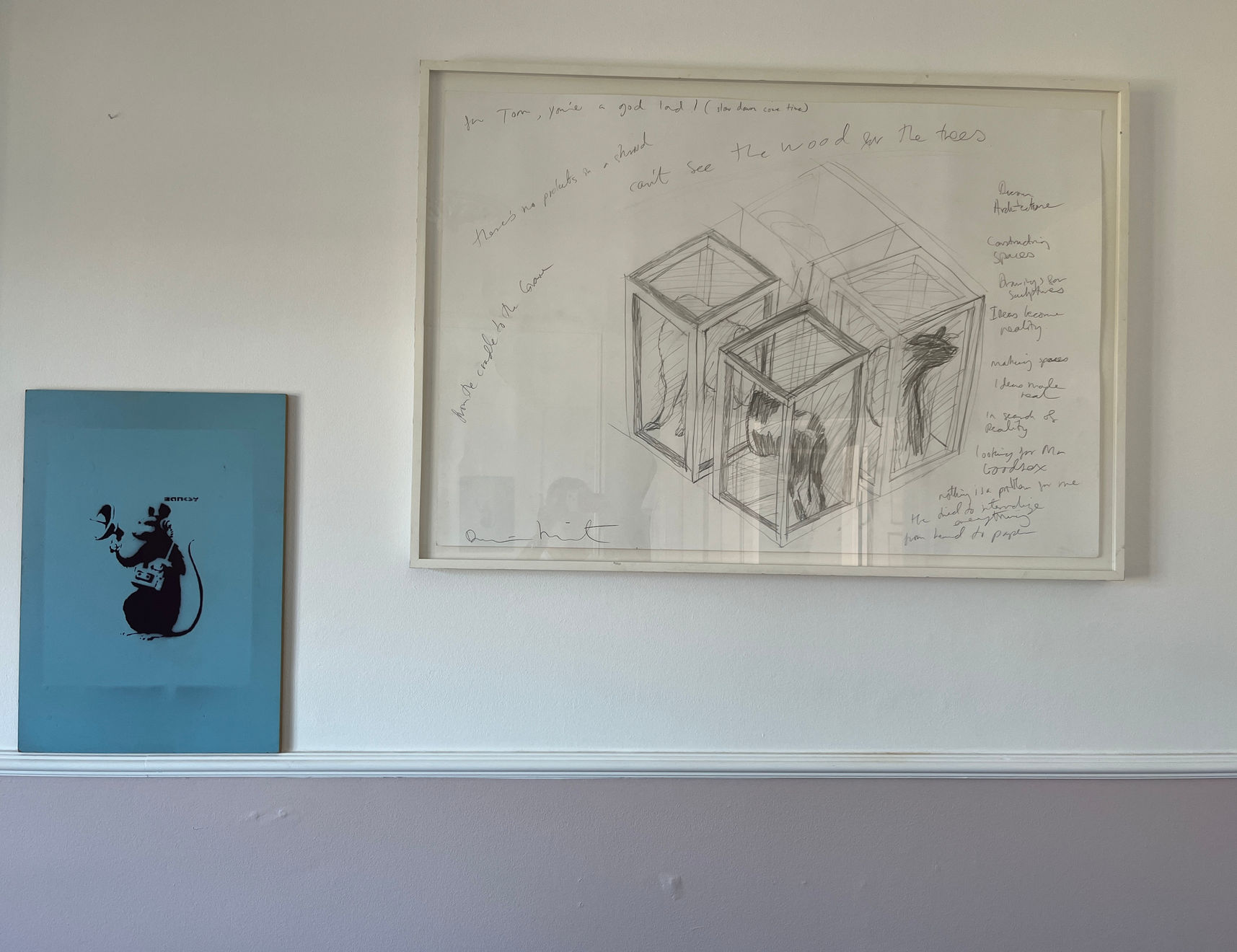 Banksy, Radar Rat , 2002