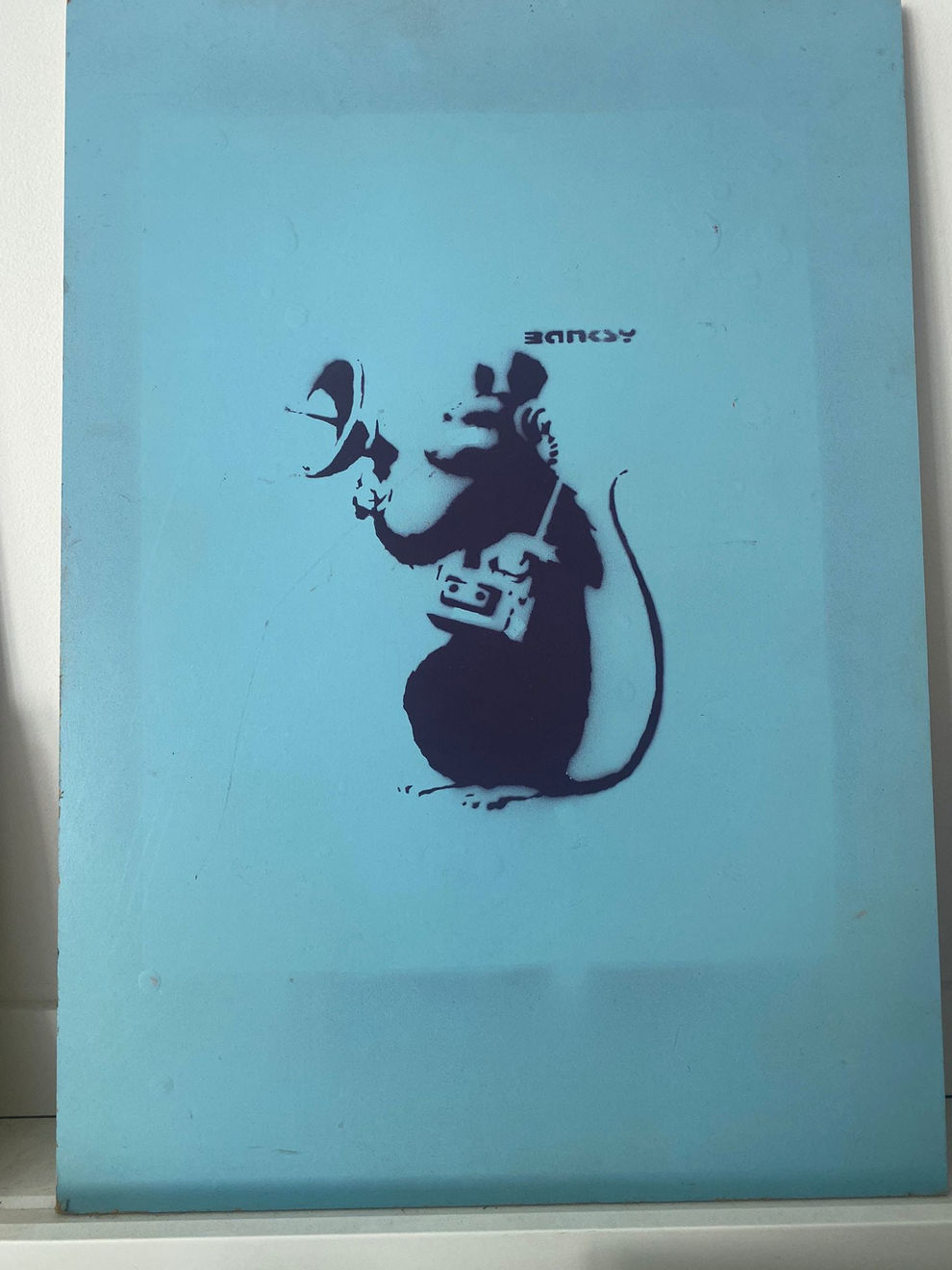 Banksy, Radar Rat , 2002