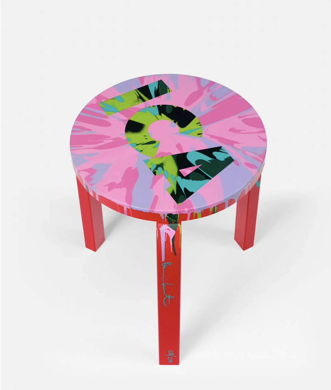 Damien Hirst, ICA Spin Stool (not for sale), 2025