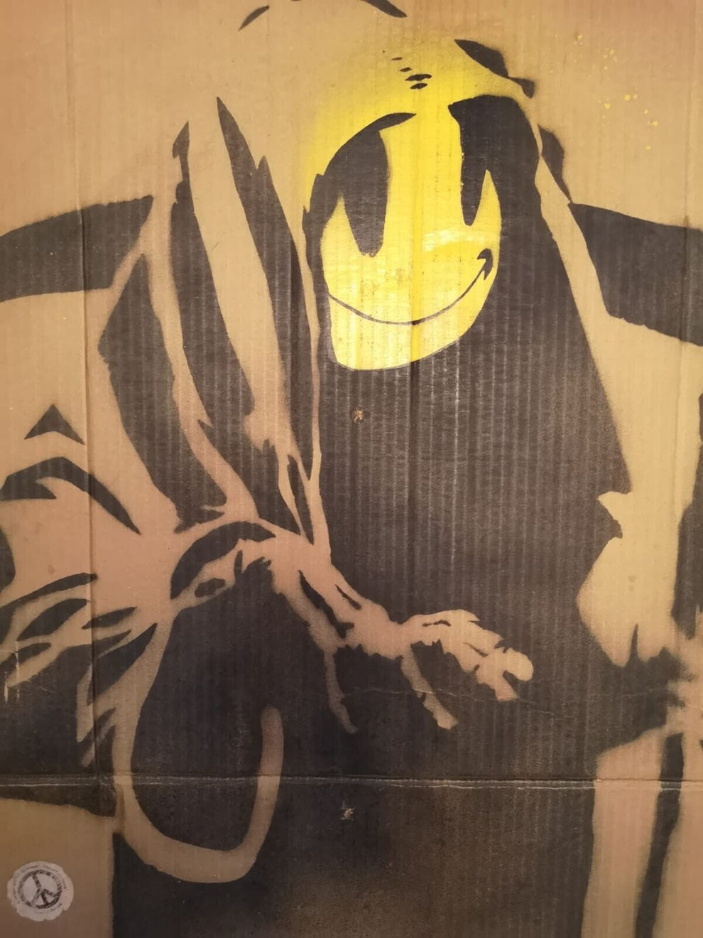 Banksy, Grim Reaper (RESERVED), 2003