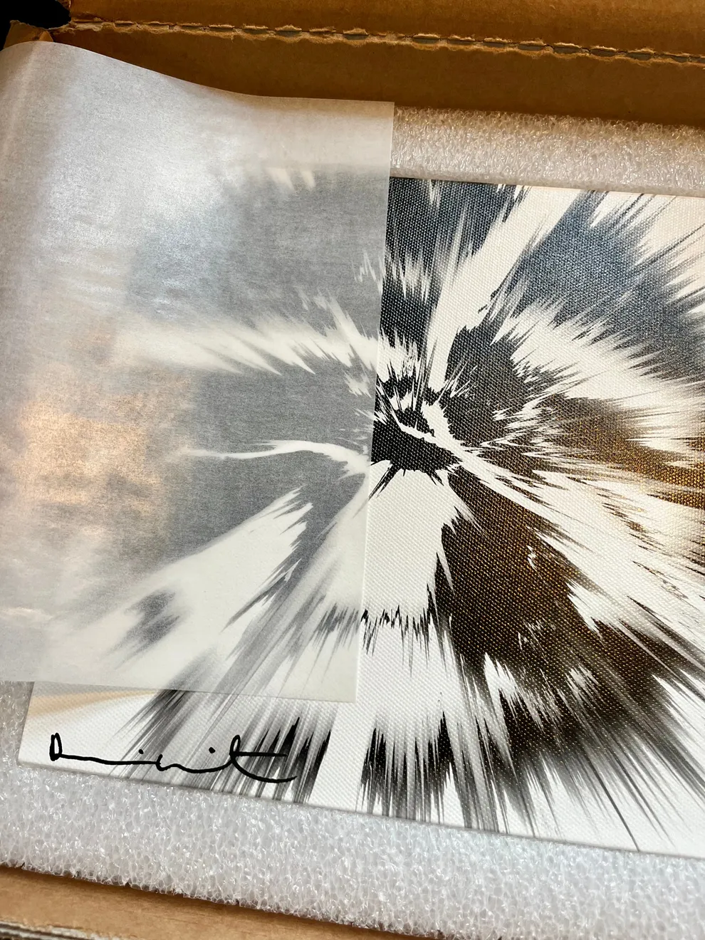 Damien Hirst, Beautiful Most Harmonious, Half-Stupieied Star Cluster Painting, 2023