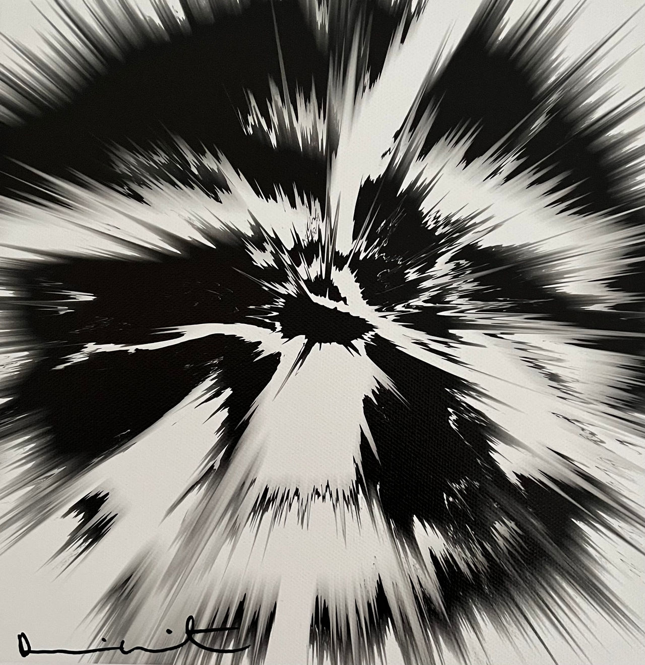 Damien Hirst, Beautiful Most Harmonious, Half-Stupieied Star Cluster Painting, 2023