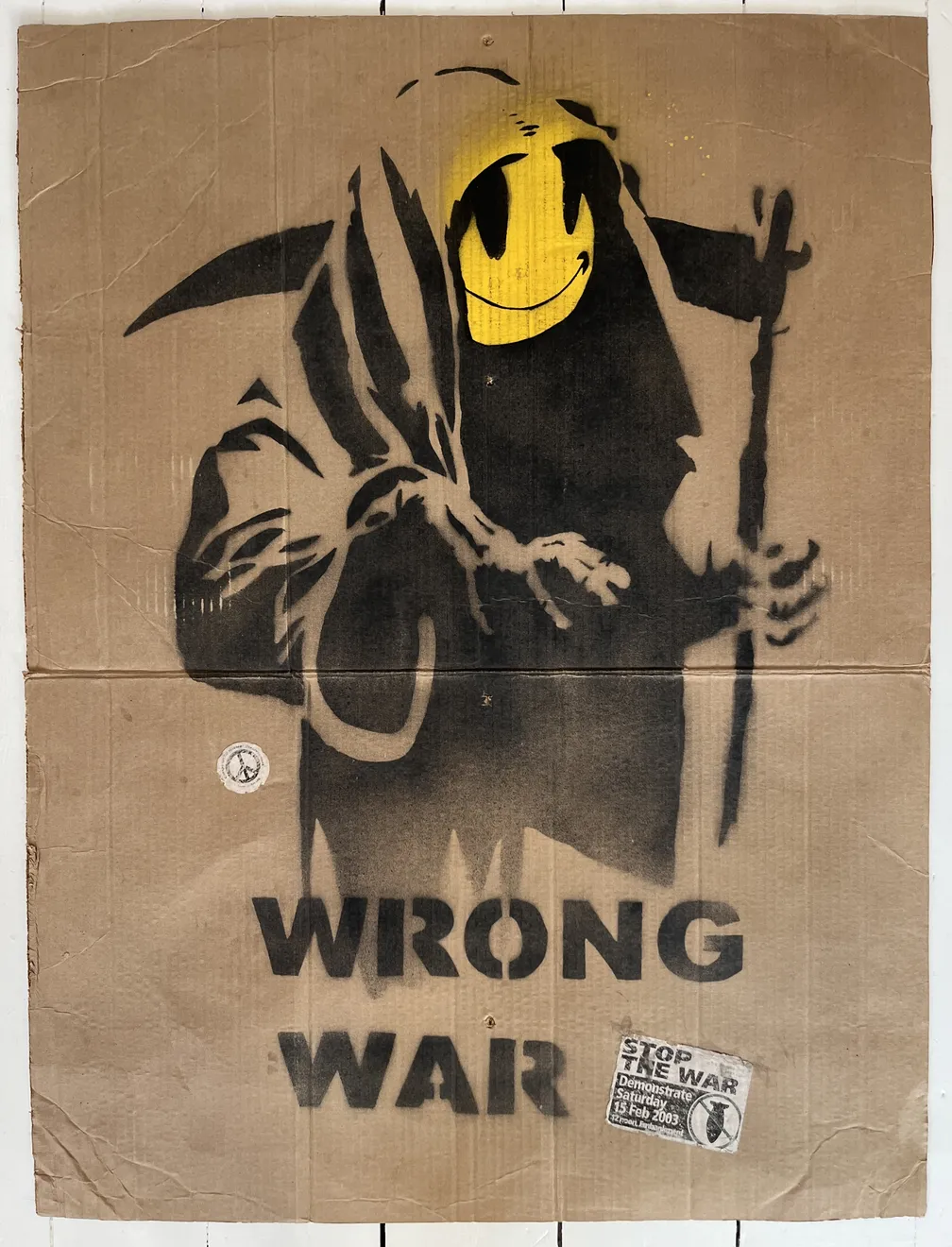 Banksy, Grim Reaper (RESERVED), 2003