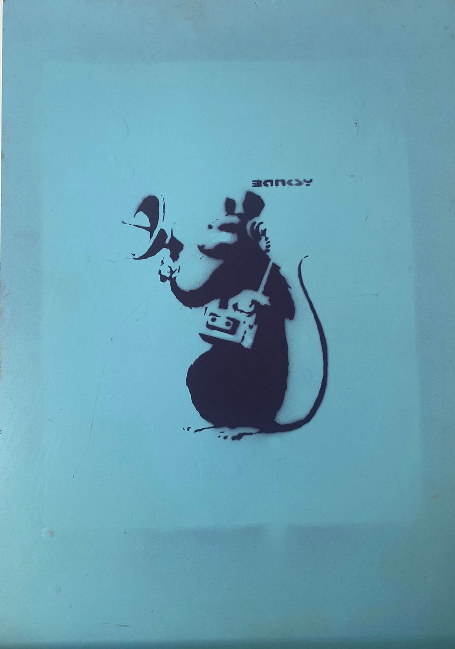 Banksy, Radar Rat , 2002