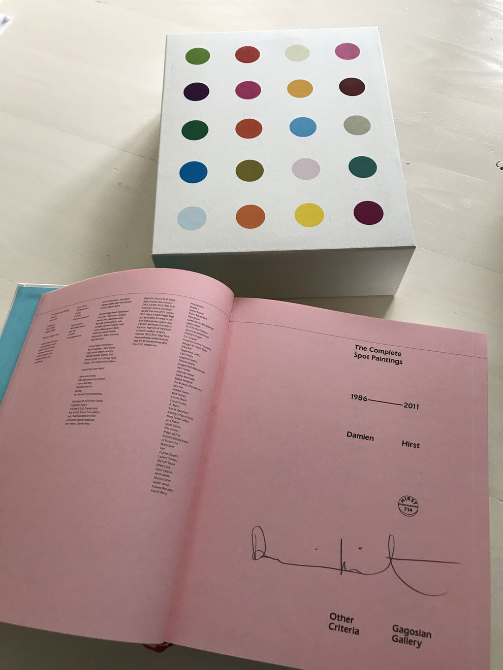 Damien Hirst, The Complete Spot Paintings, 2011