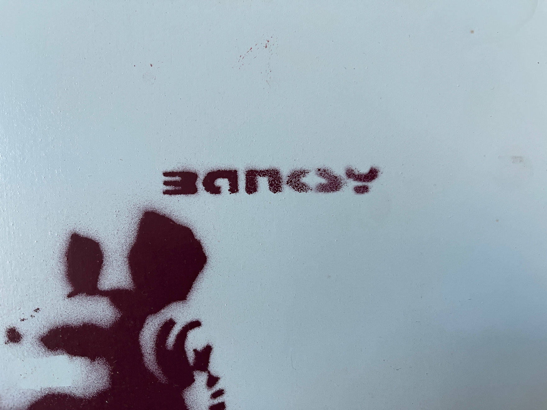 Banksy, Radar Rat , 2002