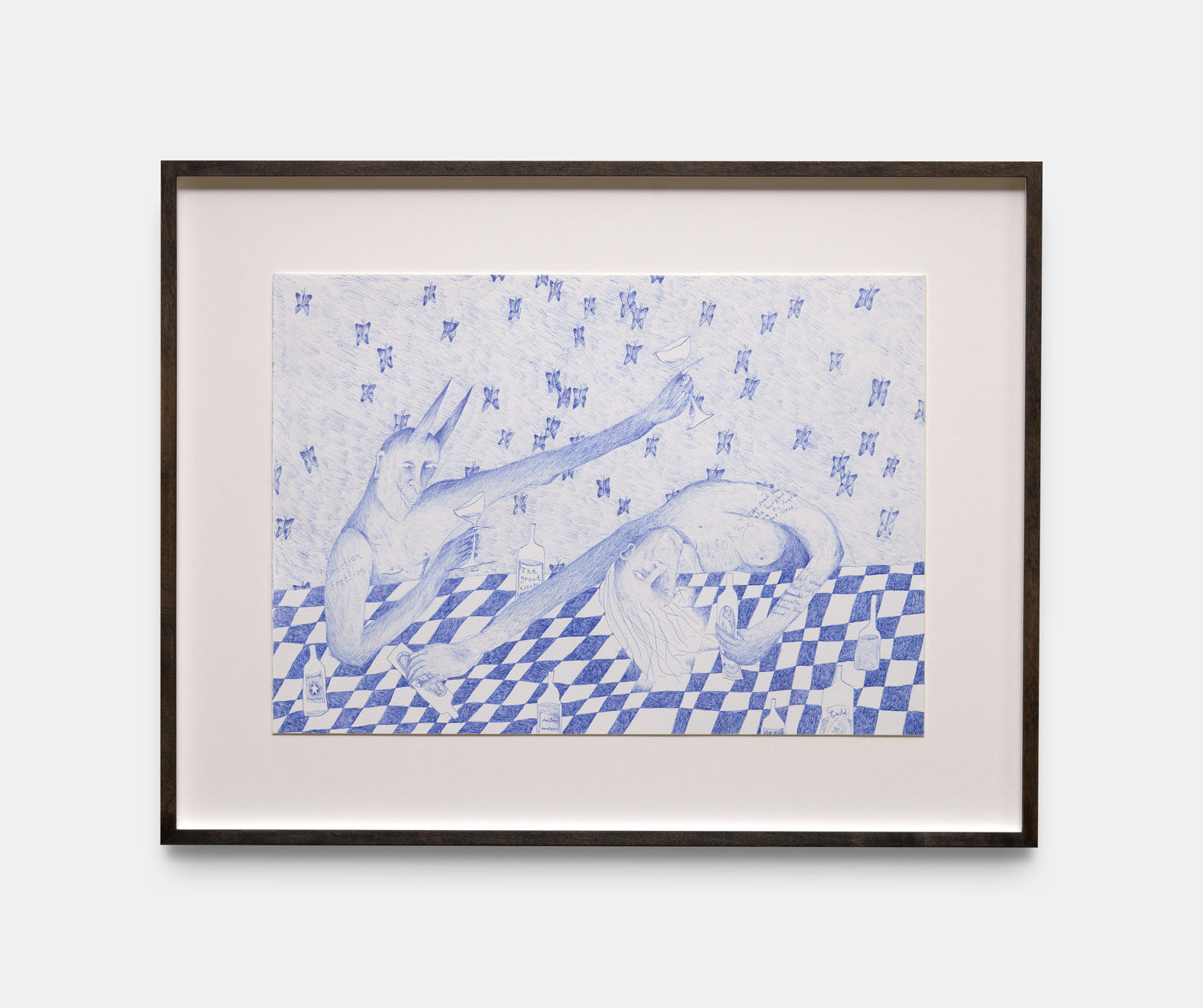 Viktor Mattsson, One is an idiot and lives a happy and carefree life, the other wants to live righteously and is ruining themselves trying to do so, 2024