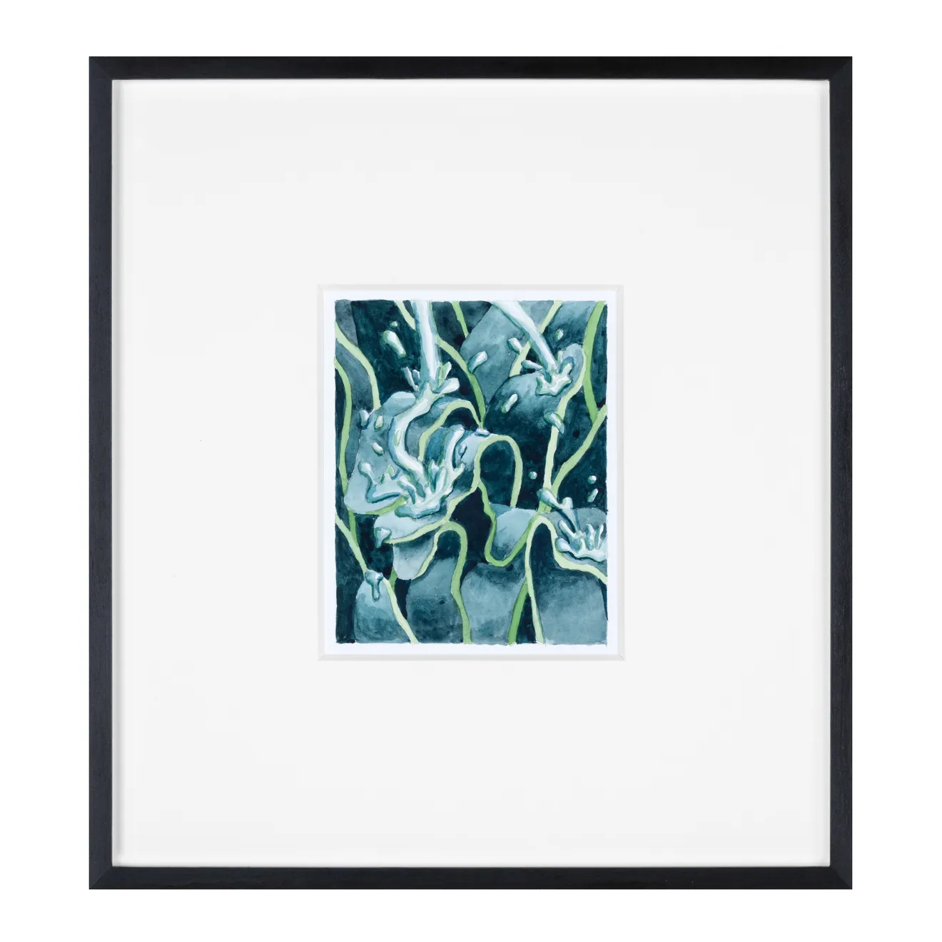 Antonia Rodrian, Water (Pushing leaves), 2024