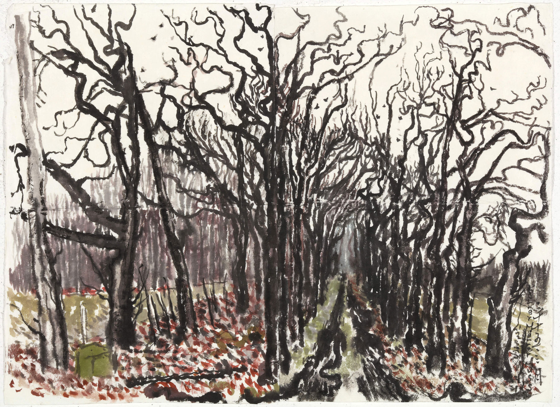 Yoo Geun-Taek, On the way to Kröller-Müller Museum, 2015