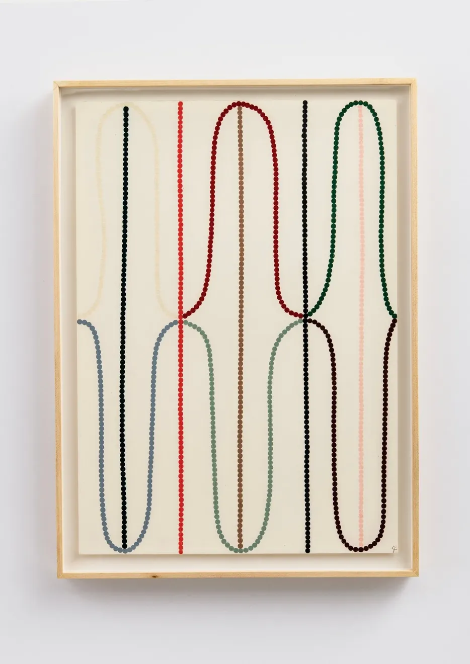 Sabine Finkenauer, Beads 4, 2023