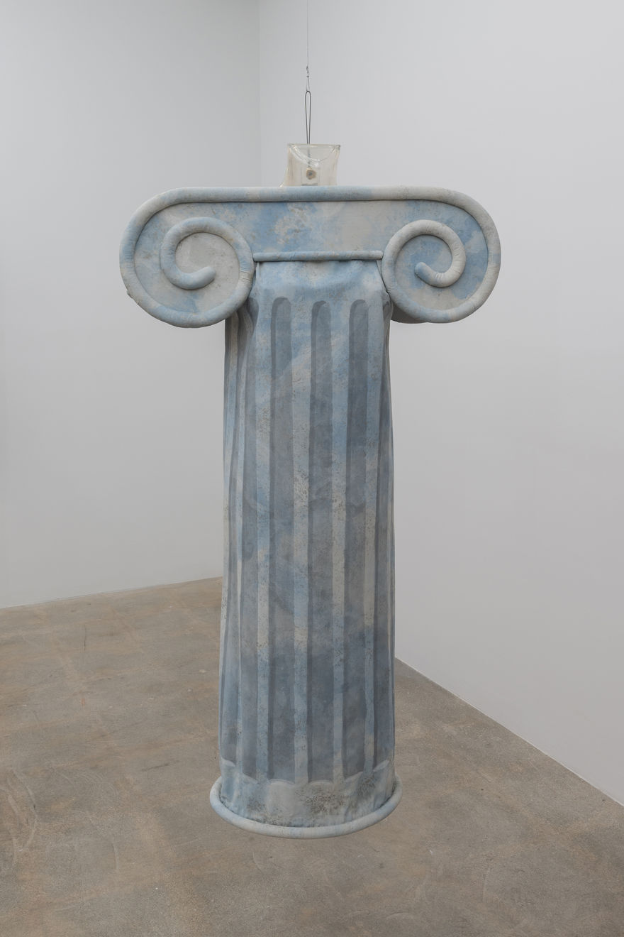 Adelle Lutz, Urban Camouflage Clothing: Column Dress, 1986