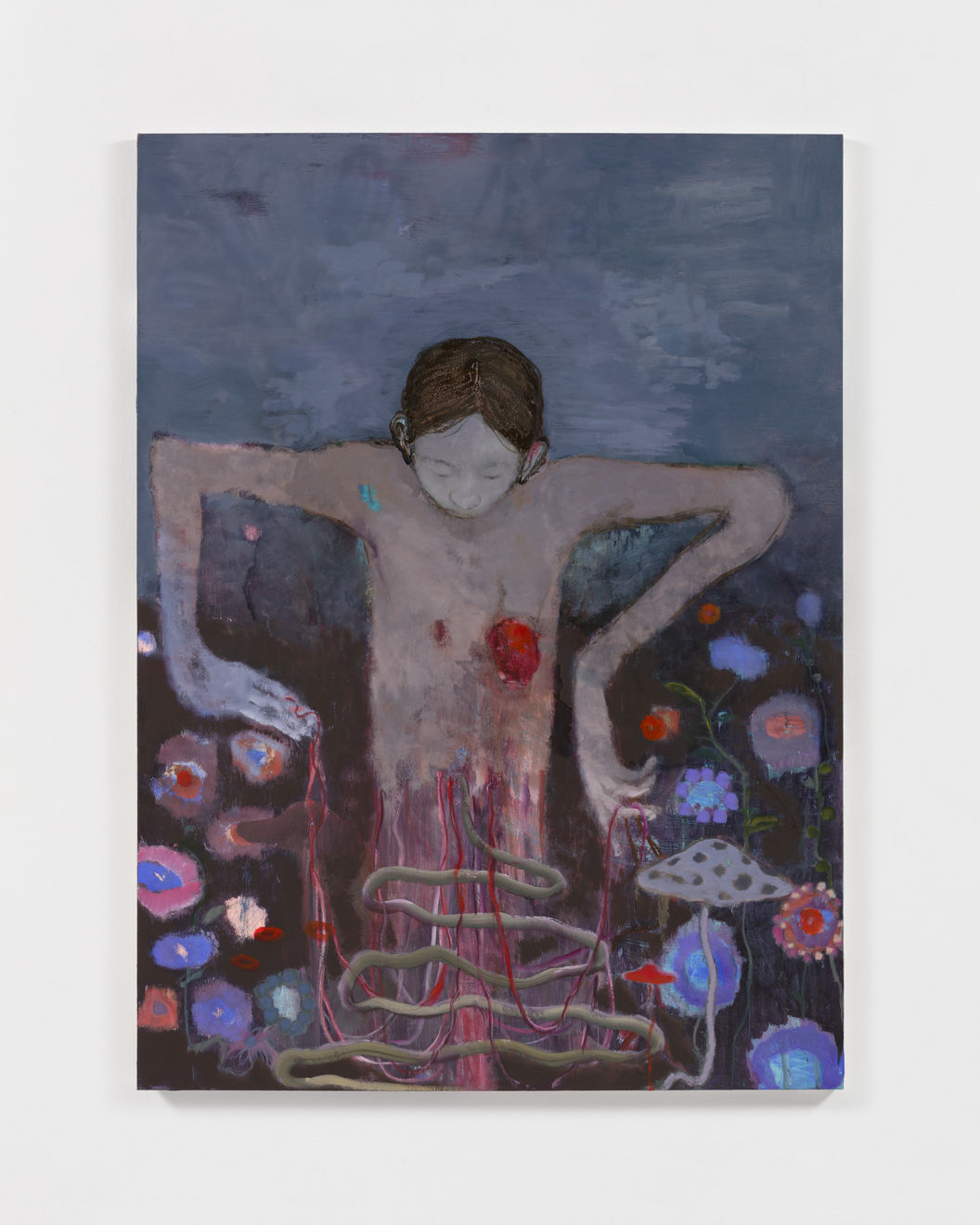 Sanya Kantarovsky, Bleeding Nature, 2023