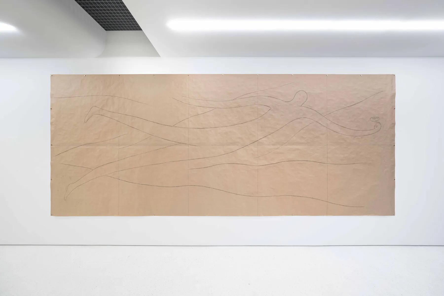 Rodrigo Hernández, Production study for "A great relief, that of being freed from the laws of gravity, as in dreams, when your body floats into the air or in the void", 2026