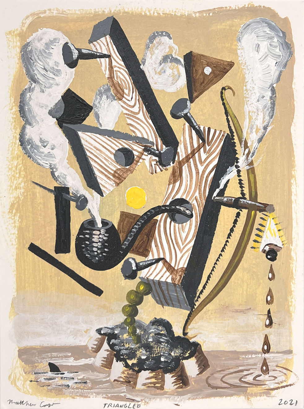 Matthew Couper, Triangled, 2022