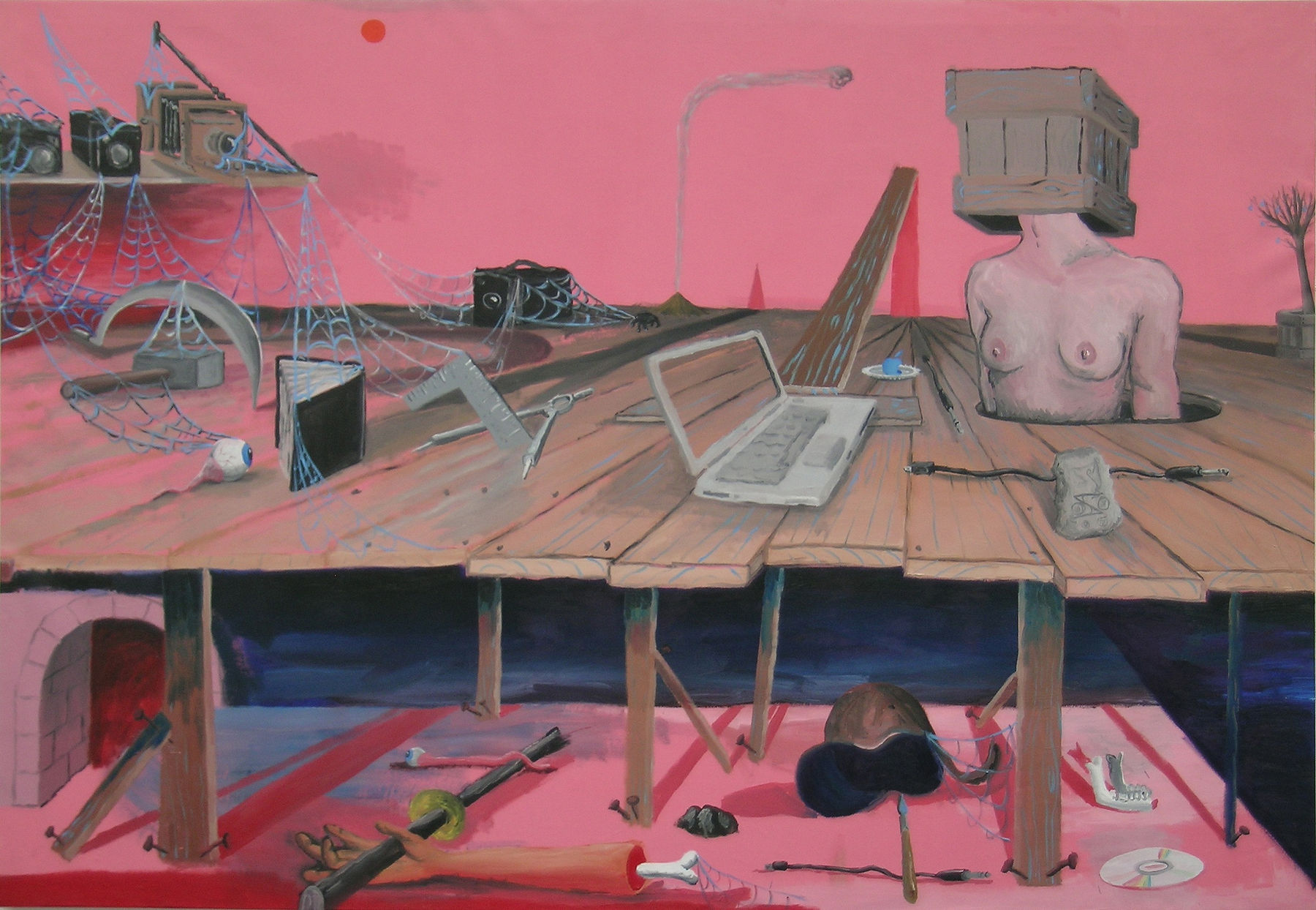 Matthew Couper, Pink Room, 2003