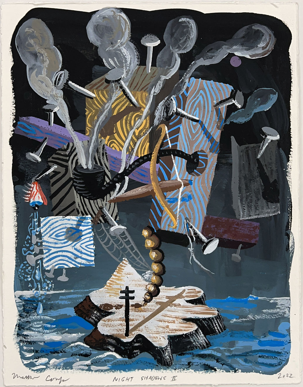 Matthew Couper, Night Shadows II, 2022