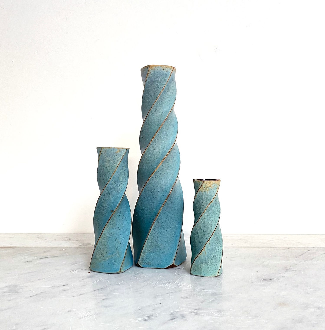 Emily Myers, Twisted Forms, Set of 3pcs, 2022