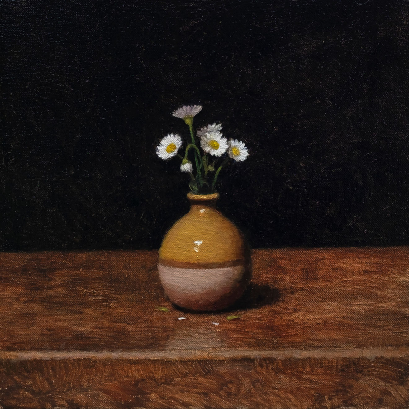 Will Calver, Daisies in Earthenware Pot, 2022