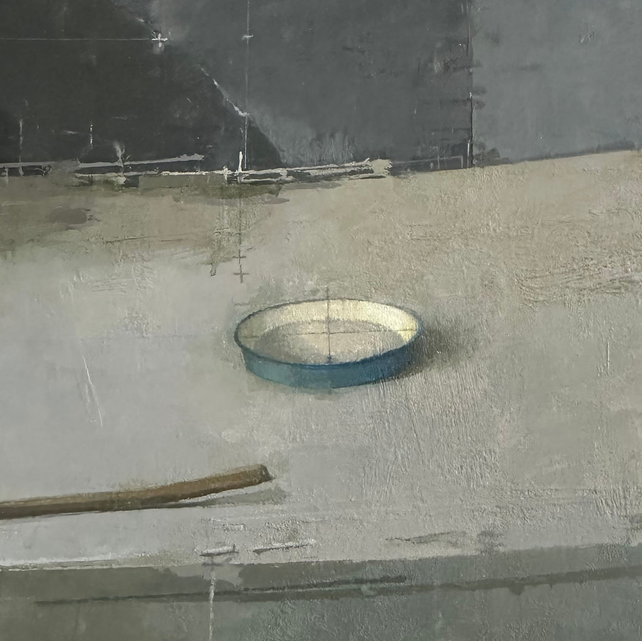 Joe Morzuch, Still Life with Mask and Basket, 2023