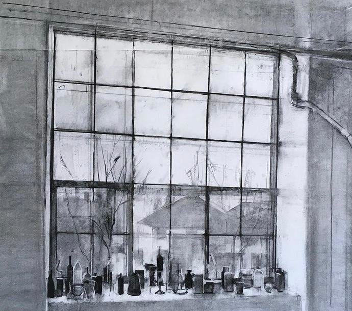 Jason Line, Window in Winter, 2022