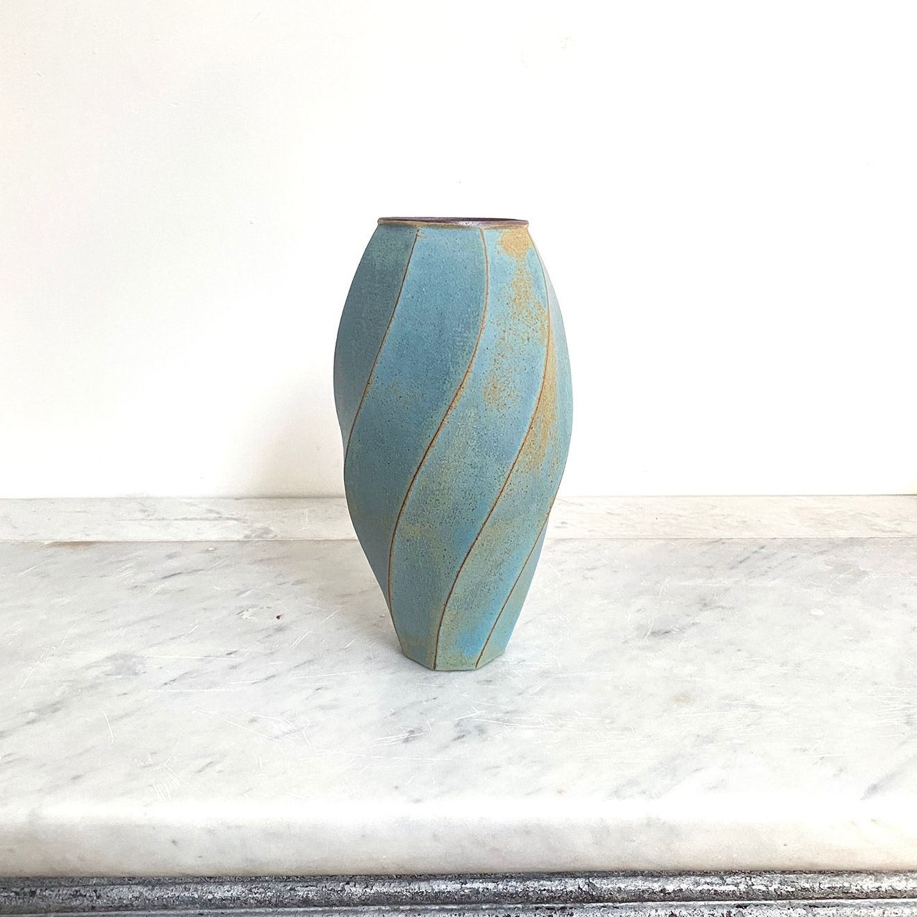 Emily Myers, Twisted Faceted Vase, 2022