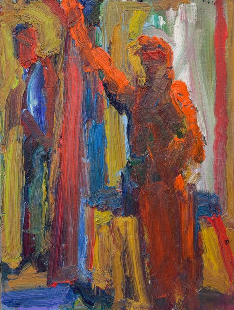 Craig Jefferson, Waving Figure (Orange), 2021