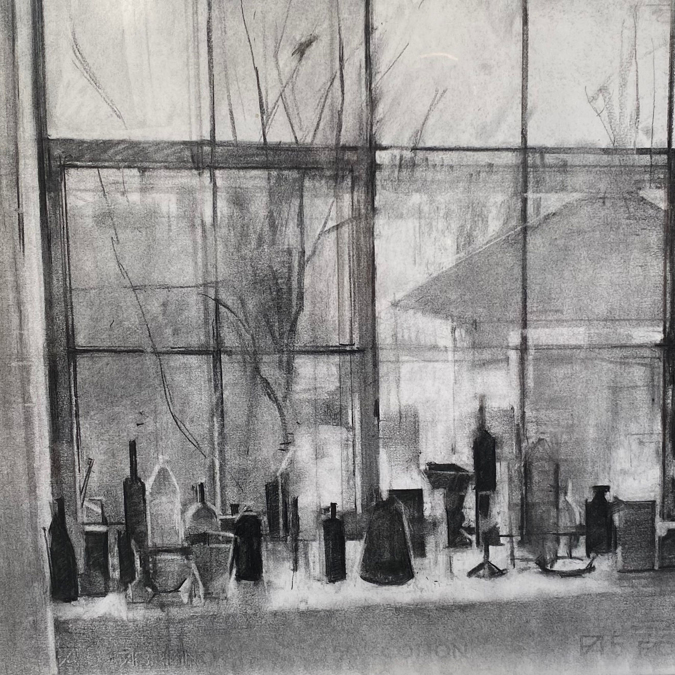 Jason Line, Window in Winter, 2022