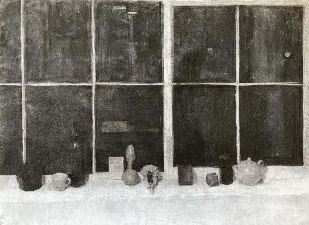 Jason Line, Window at Night I, 2020