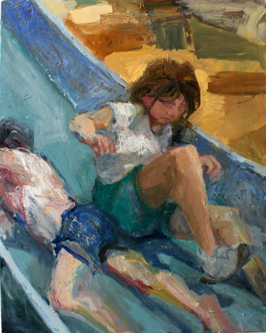 Rachel Mercer, Sliding, 2022