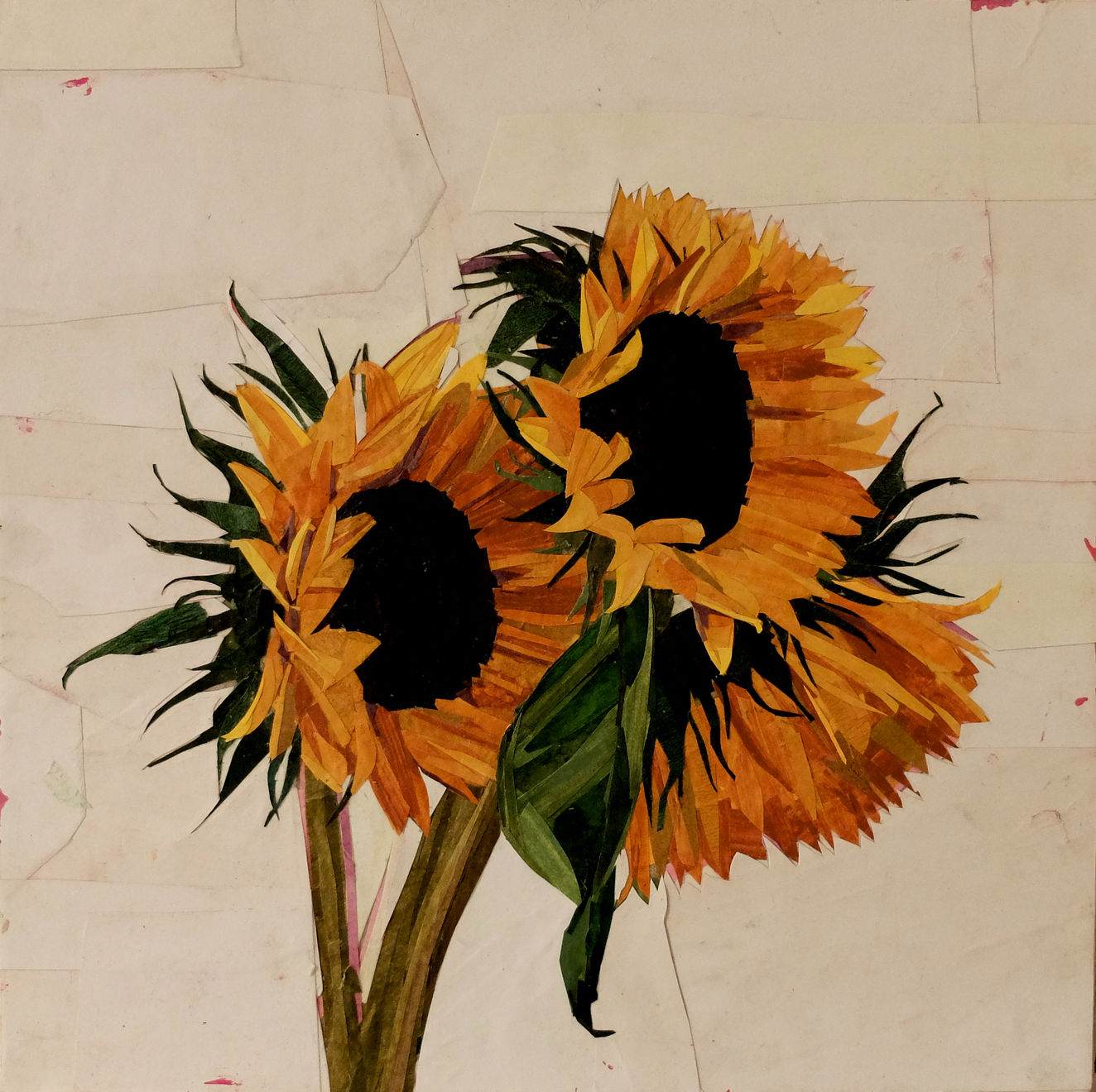 John Murphy-Woolford, Four Sunflowers, 2021