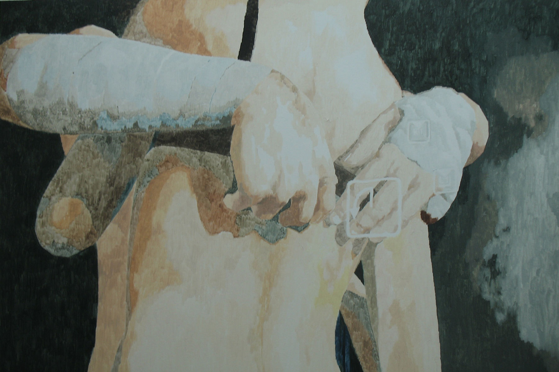 Stephen Wong Chun Hei 黃進曦, The Body (3 steps to take off the bra) 身體, 2010