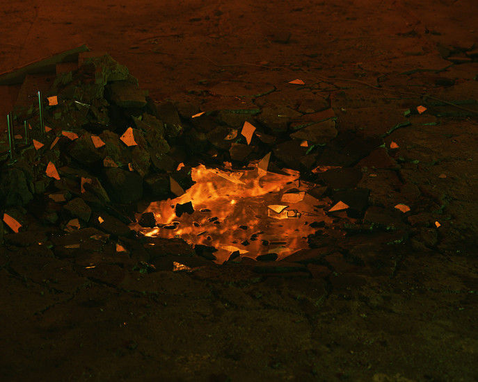 Chen Wei, Glass Lake, 2016