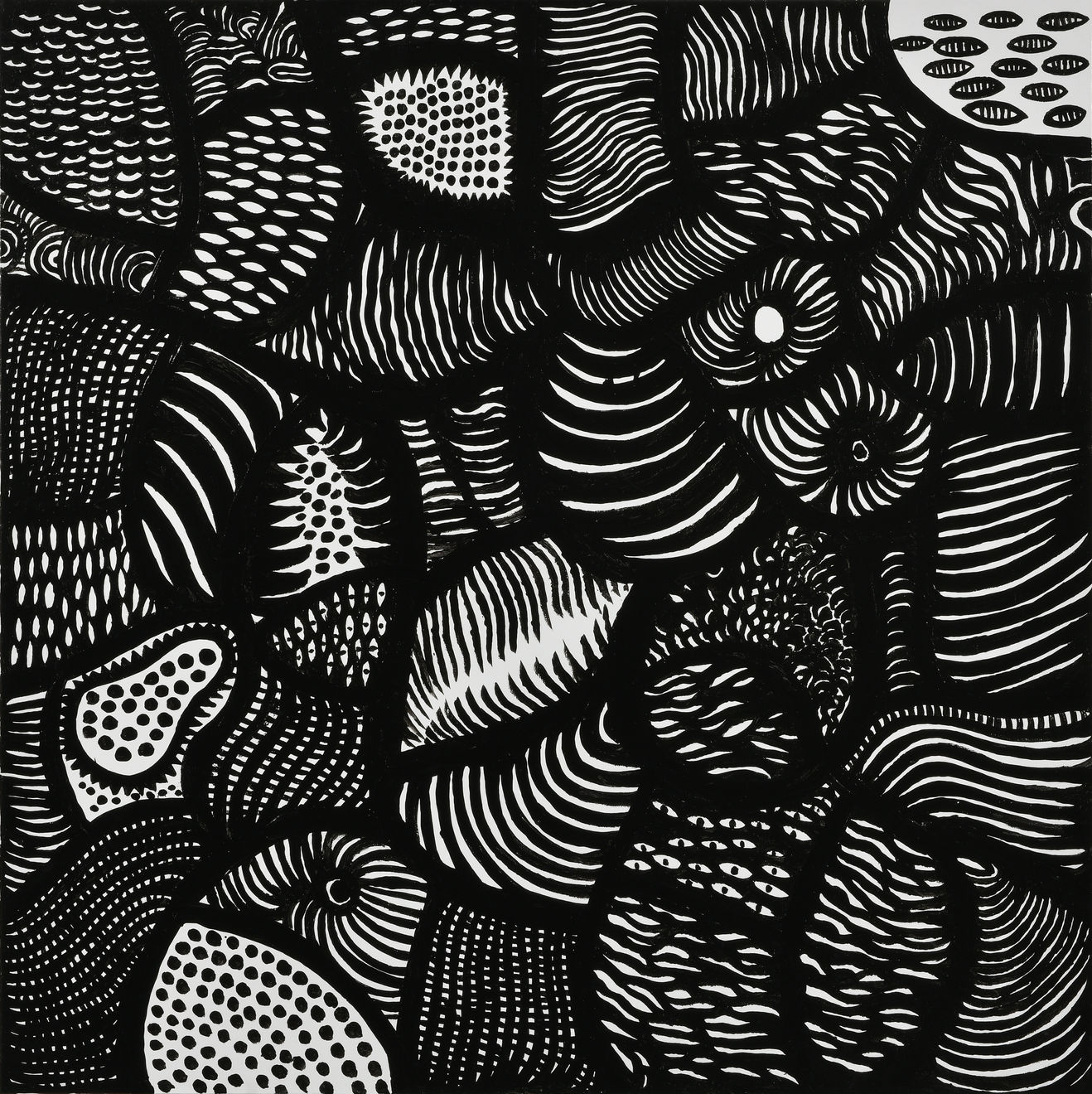 Yayoi Kusama, LOOKING INTO THE UNIVERSE FROM MY HEART, 2019