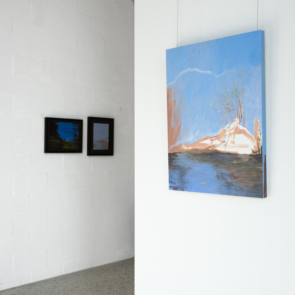 Kathryn Dolby, Mirror, Blue