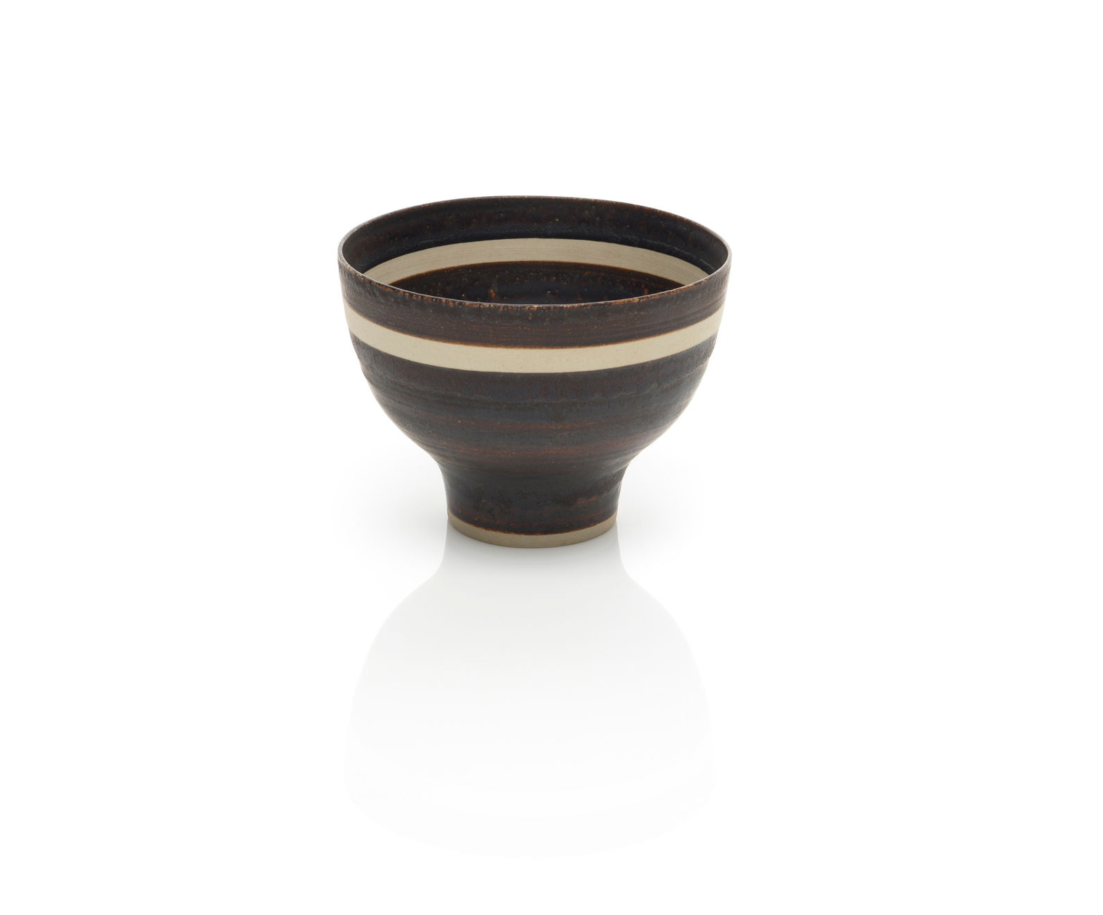 Lucie Rie, Footed Bowl, c. 1956