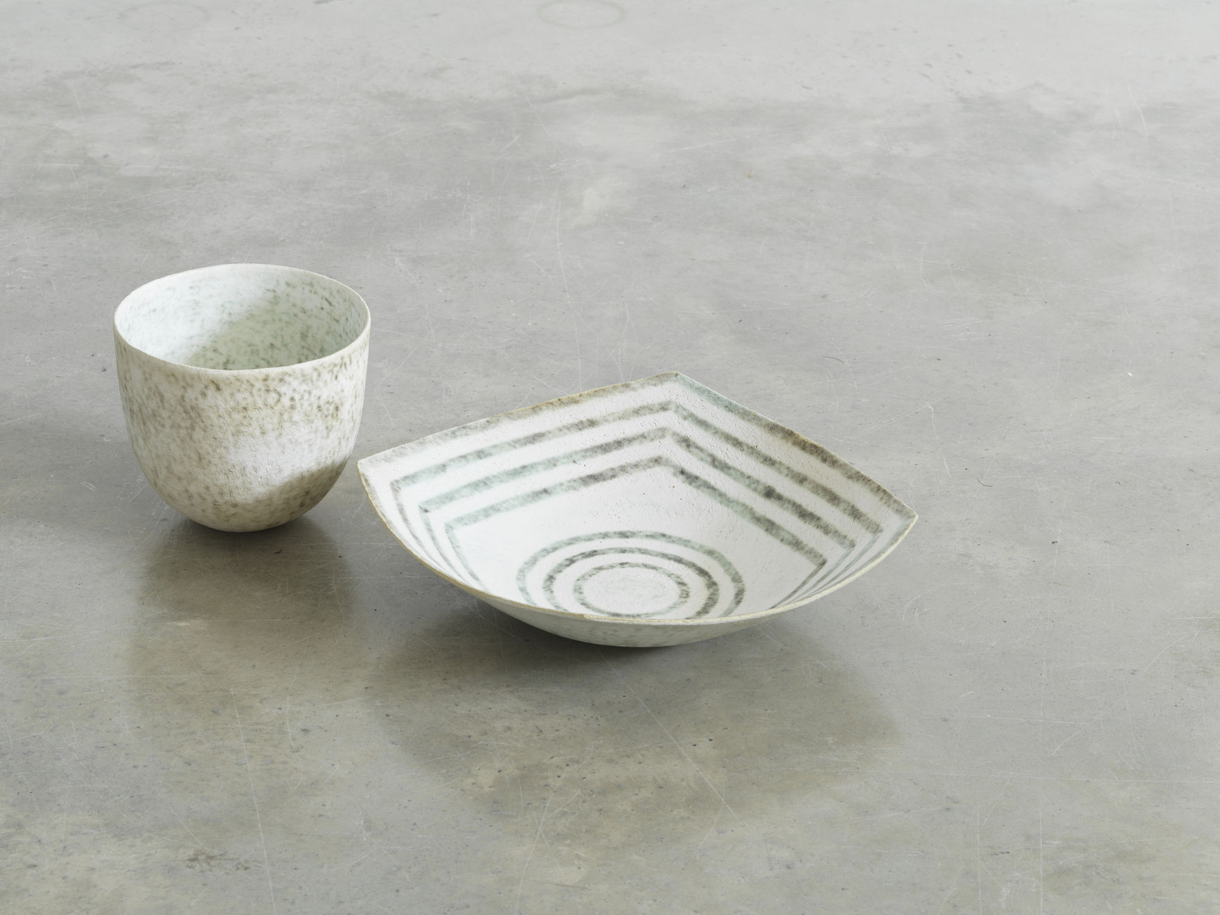 John Ward, Mottled White Bowl