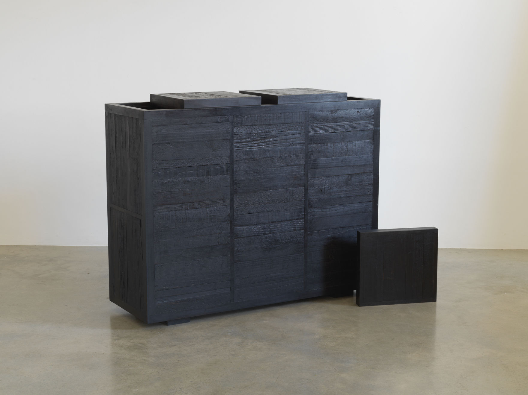 Edward Teasdale, Tall Chest (three lids), 2020