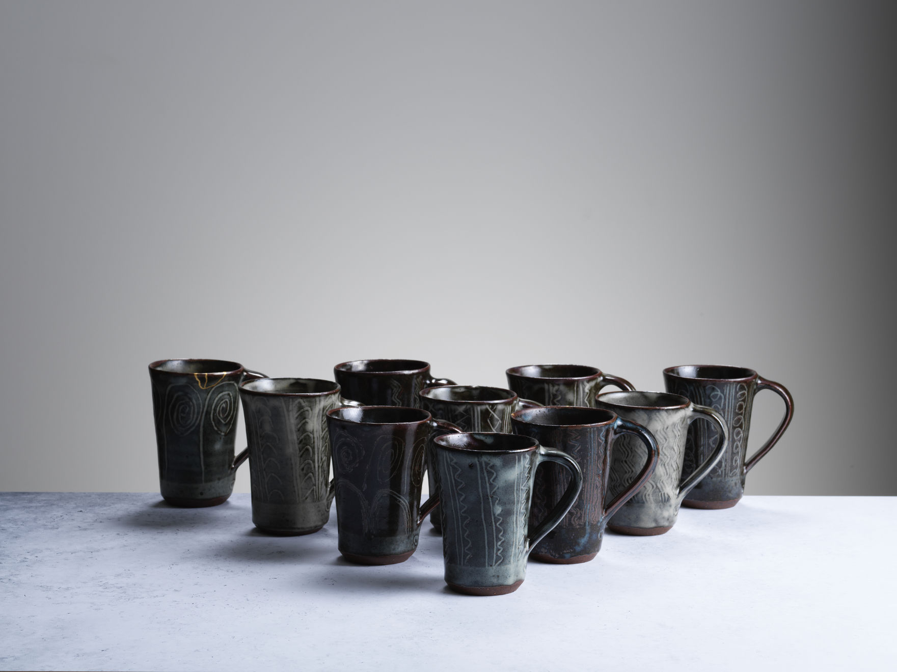 Ladi Kwali, Pair of Tankards