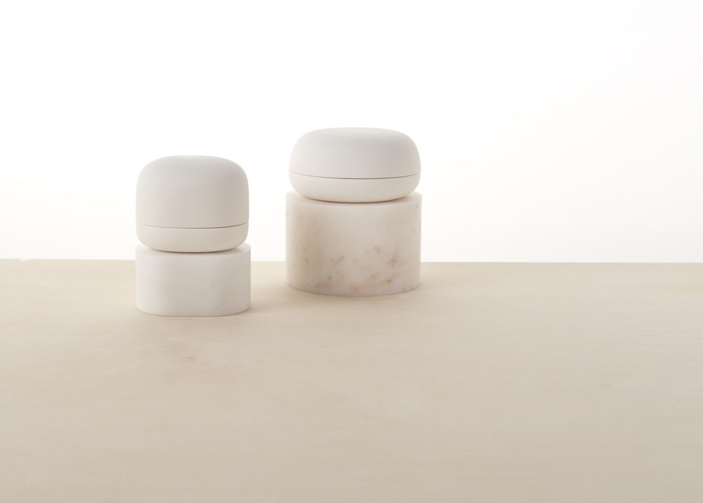 Andrea Walsh, Small Softened Oval Boxes, 2024