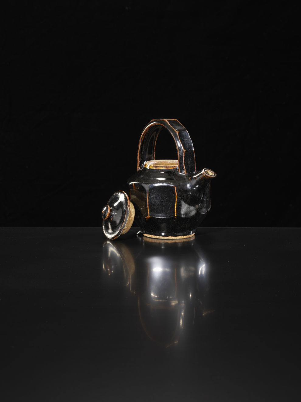 Shoji Hamada, Faceted Teapot, c1965