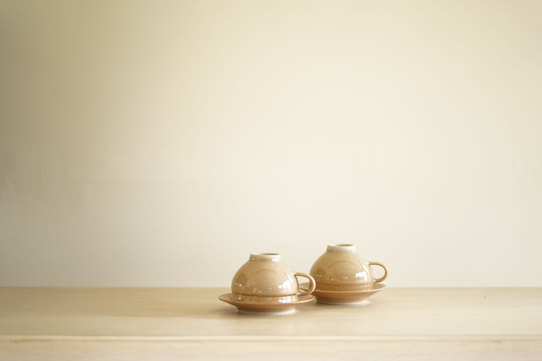 Gwyn Hanssen Pigott, Pair of Coffee Cups and Saucers