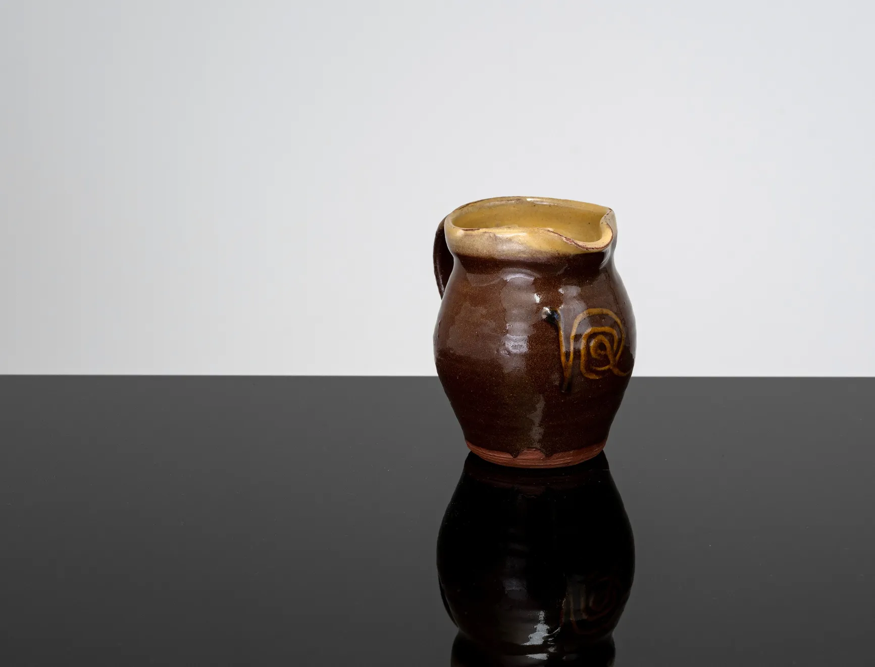 Bernard Leach, Slipware Jug, c. 1930