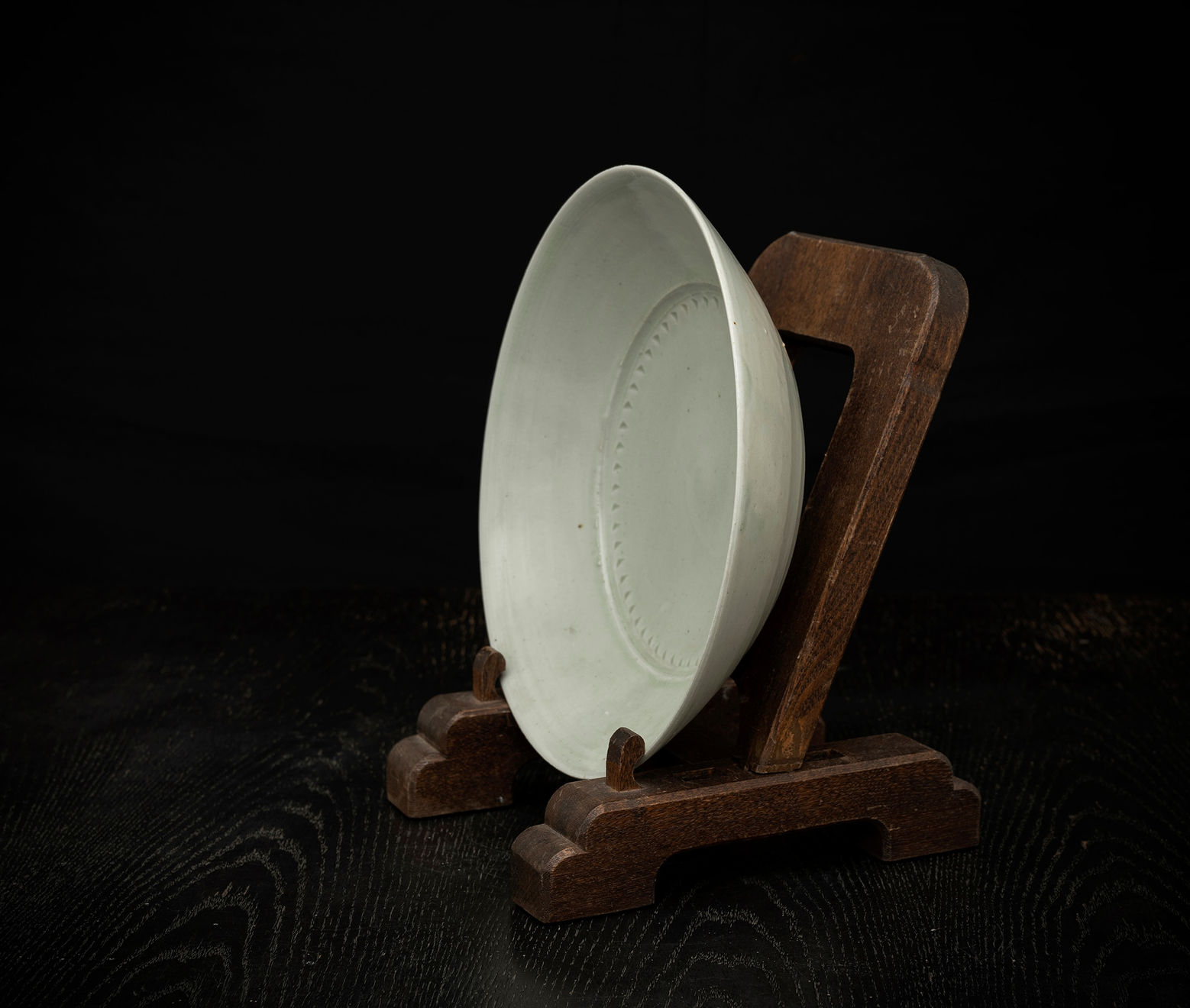 Richard Batterham, Rare Porcelain Dish, c. 1985