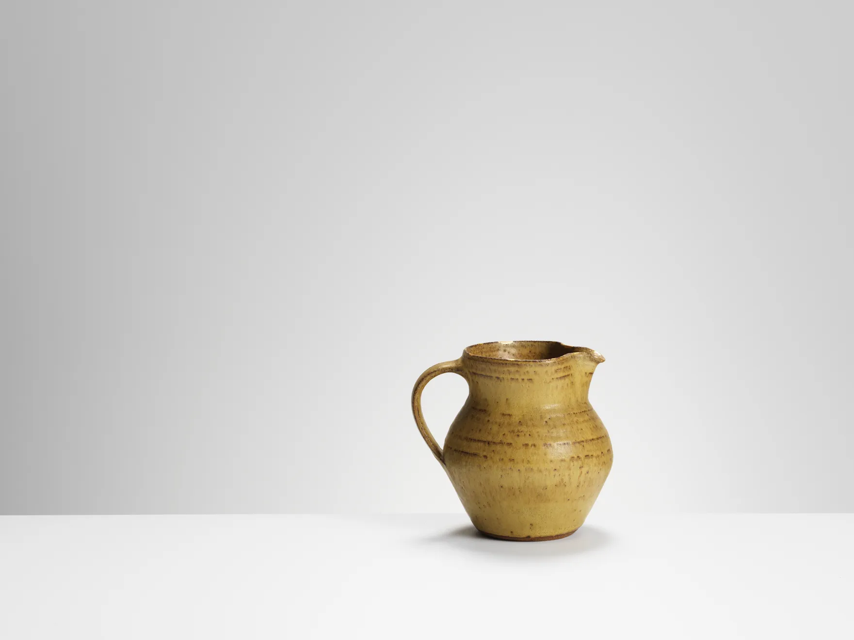 Gwyn Hanssen Pigott, Early Wood Fired Jug, c. 1970s