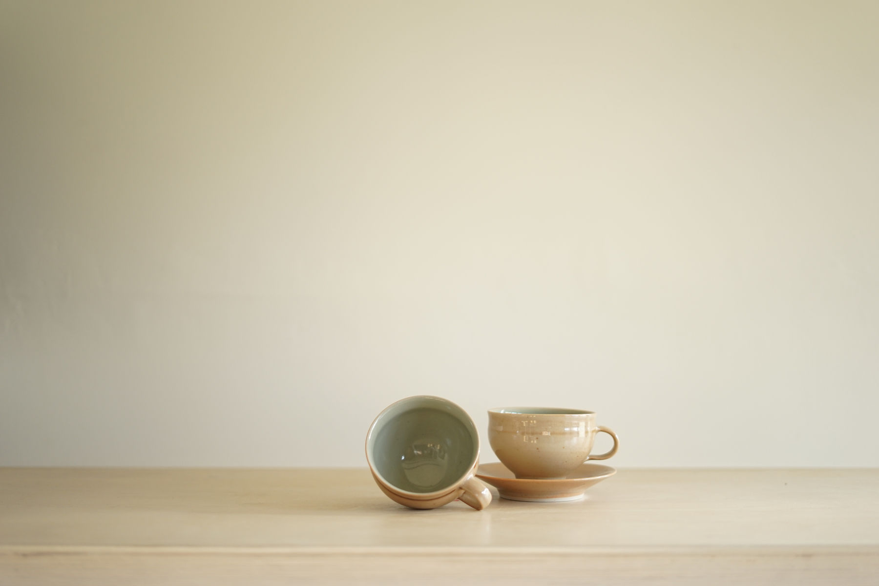 Gwyn Hanssen Pigott, Pair of Coffee Cups and Saucers