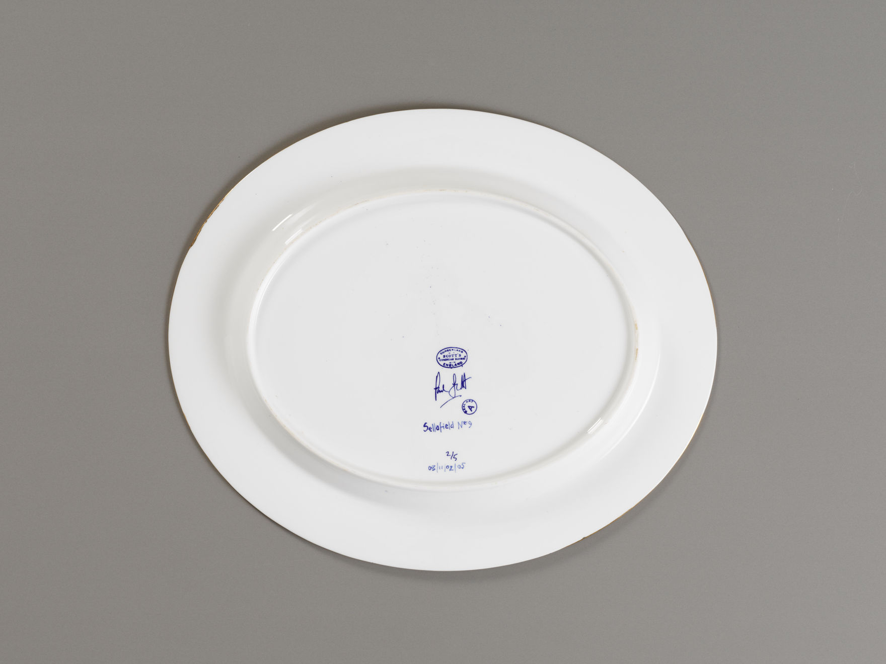 Paul Scott, Scott's Cumbrian Blue(s). Sellafield no.9, 03/11/02/05, 2005