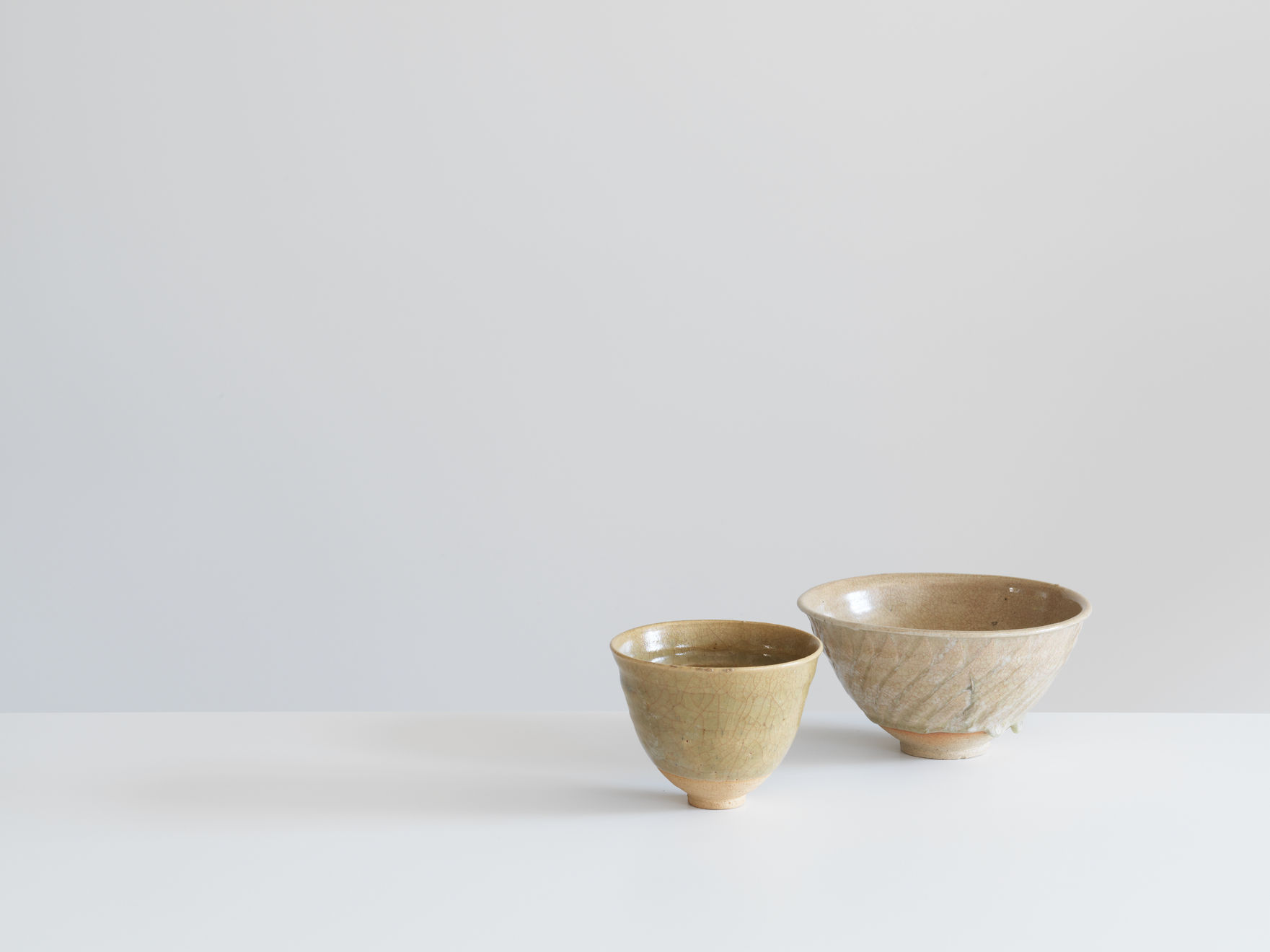 Katharine Pleydell-Bouverie, Bowl cream with pink crackle