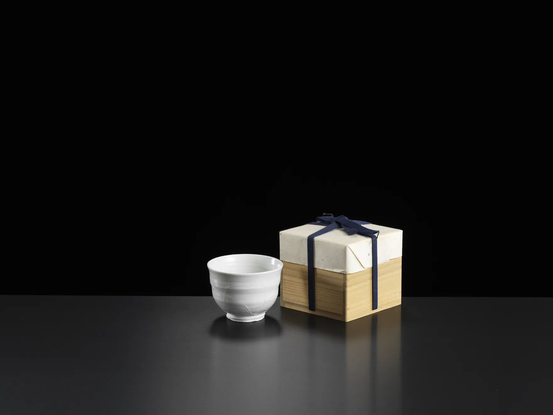 Ryoji Koie, Porcelain Teabowl, c. 1990