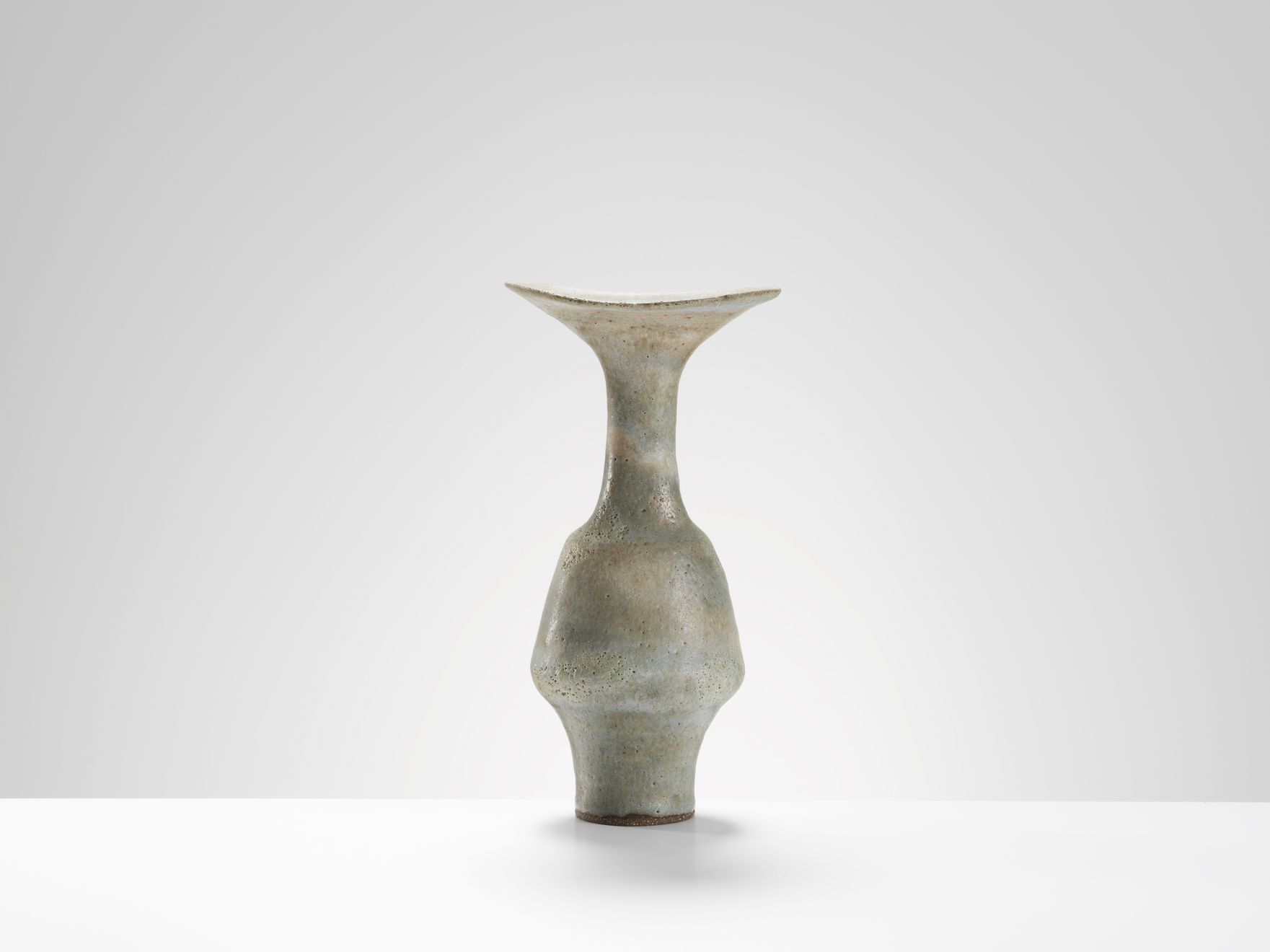 Lucie Rie, Vase with flared rim, c.1985