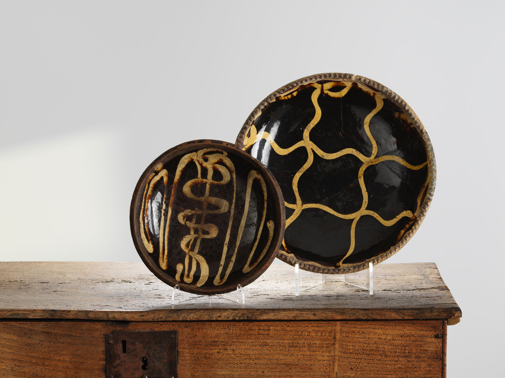 Antique, 18th Century Slipware Dish